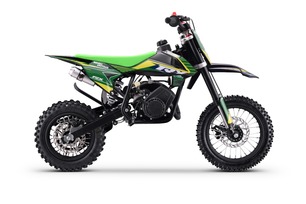 Petrol Dirt Bike for Children Beneo Motors Cross TRX Green - 60cc