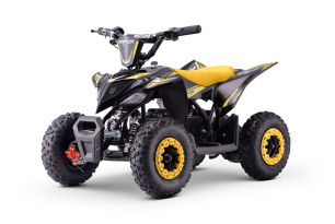 ATV Pocket Quad für Kinder 800 W | Beneo Motors Raptor | Gelb