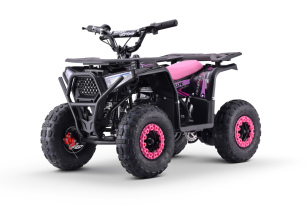 Elektro Mini Quad für Kinder 800 W | Beneo Motors Escape Pink | Ab 4 Jahren | 3-Gang-Begrenzer