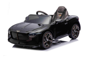 Electric Ride-on car Bentley Bacalar 12V, black, Doors opening upwards, 2.4 GHz remote control, LED 