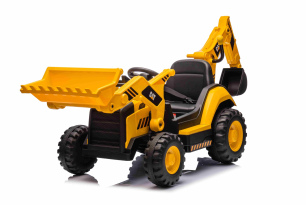 Lizensierter Caterpillar Elektrischer Bagger mit Neigung und Schaufel, Einsitzer, Gelb, USB