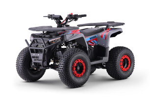 Kids Petrol Quad 125cc | Beneo Motors Warrior Red | Ages 8+ | Reverse Gear &amp; Speed Limiter