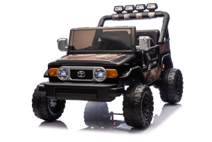 UTV Kinder Elektroauto 24V 4x4 | Toyota FJ Cruiser XXL | 2-Sitzer | lizenziert | Sandschwarz