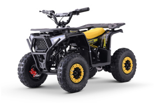 Mini quad électrique enfant 800 W | Beneo Motors Escape Jaune | À partir de 4 ans | Limiteur de vite