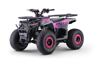 Kids Petrol Quad 125cc | Beneo Motors Warrior Pink | Ages 8+ | Reverse Gear &amp; Speed Limiter