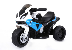 BMW S 1000 RR Elektromotorrad für Kinder, batteriebetrieben, 3 Räder, lizenziert, 1 Motor, 6 V