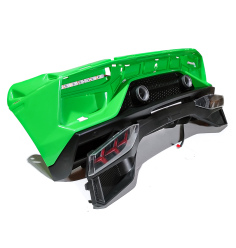 Para urti posteriore con fari inclusi - Lamborghini Aventador biposto verniciato verde