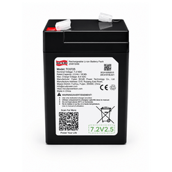 Baterie cu litiu 7,2 V / 2,5 Ah