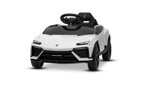 Electric Ride-on Car Lamborghini Lanzador 12V with rear-wheel drive, licensed (Single seater), white