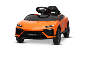 Auto elettrica per bambini Lamborghini Lanzador 12V con trazione posteriore, con licenza ufficiale (
