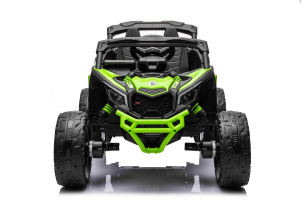 Electric Ride-on car Can-am Maverick One-seater with 4X4 drive, Green, Independent suspension, 2.4 G