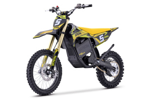 Elektro Motocross 6500 W | Beneo Motors Venom Gelb | 72 V Samsung Lithium-Akku | 80 km/h