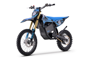Elektrische crossmotor 6500 W | Beneo Motors Venom Blauw | 72 V Samsung lithium | 80 km/u