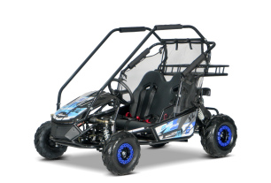 Petrol Go-Kart for children Beneo Motors BUGGY RSX XL blue - 212cm3