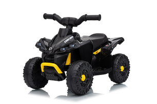 Licencovaná dětská elektrická mini čtyřkolka 25 W | Can-Am Renegade | Lithiový akumulátor 7,2 V | Černá