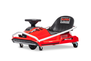 Beneo Motors Drift elektrische gokart 24V, rood, 300 W borstelloze motor, lithiumaccu, driftmodus me