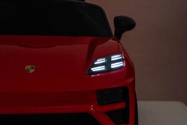Electric Ride-on car Porsche Macan 12V Licensed with rear-wheel drive (Single seat), red, Lithium ba