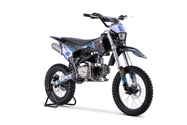 Benzin-Motocross für Jugendliche und Erwachsene – Beneo Motors Cross GRX Blau – 125 ccm