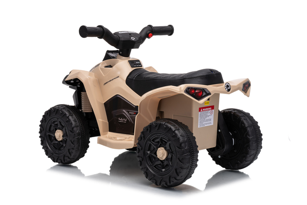 Dětská licencovaná elektrická mini čtyřkolka 25 W | Can-Am Renegade RS | Lithiový akumulátor 7,2 V | Khaki