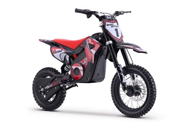 Elektro Dirtbike für Kinder 1000 W | Beneo Motors Gazelle Rot | geeignet für 6–10 Jahre | Geschwindi