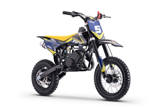 Electric Dirt Bike for Children Beneo Motors Cross TRX Yellow - 60cc