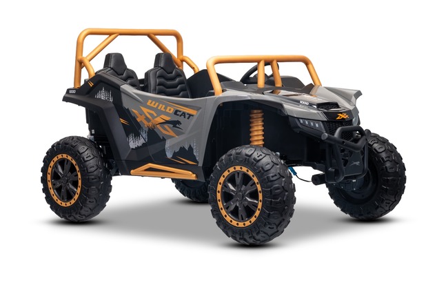 Electric Ride-on buggy Artic CAT XXL 4x4 24V, gray, two-seater, Soft EVA wheels, Powerful engines, L