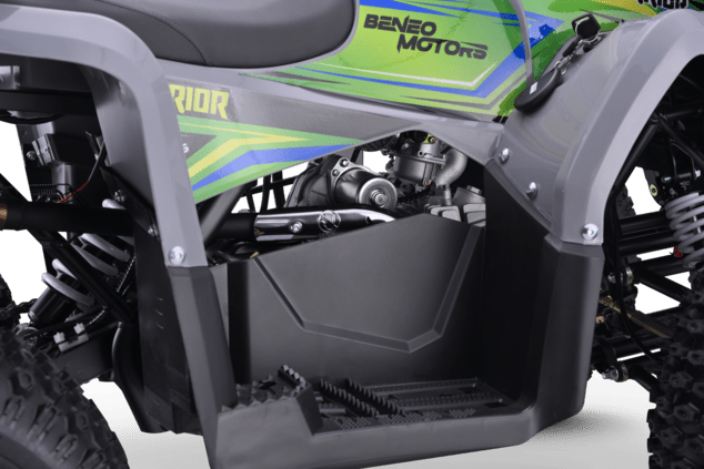 Kids Petrol Quad 125cc | Beneo Motors Warrior Green | Ages 8+ | Reverse Gear &amp; Speed Limiter