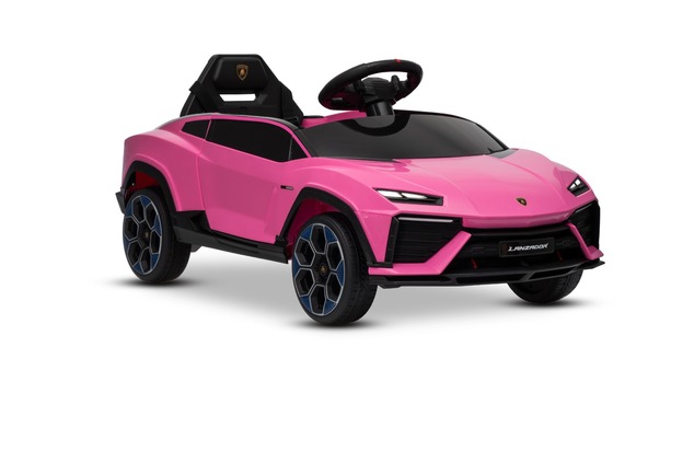 Electric Ride-on Car Lamborghini Lanzador 12V with rear-wheel drive, licensed (Single seater), pink,