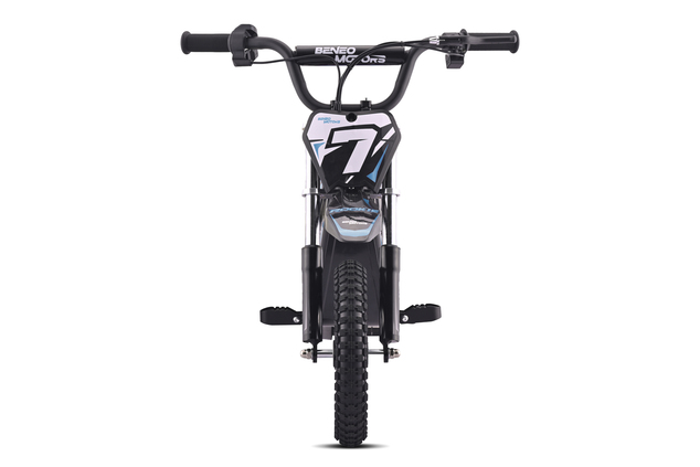 Pocket bike eléctrica para niños ROOKIE 24V (12") | Batería de litio | Motor sin escobillas 250 W | Freno de disco