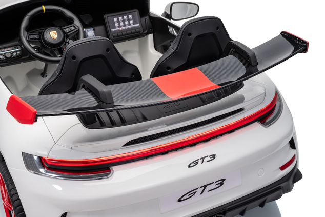 Porsche 911 GT3 RS macchina elettrica per bambini 24V 4x4 | con licenza | Beneo Motors | 2 posti | Batteria al litio | Sedili in similpelle ROSSI | Ruote EVA