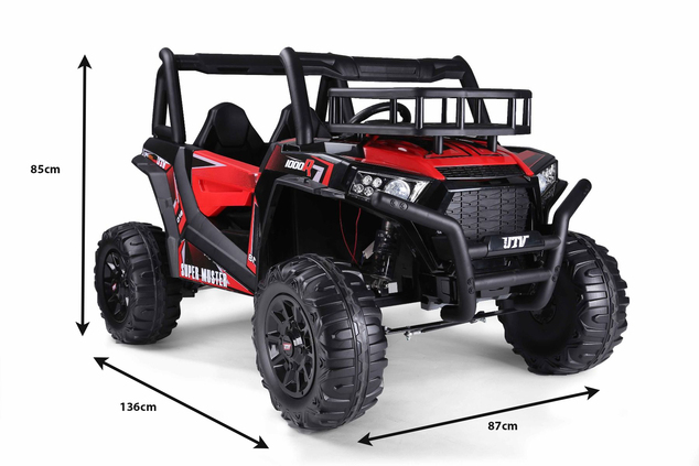 Kids Electric Ride-On UTV 24V | Beneo Motors | 2 Seats | 2×200W | Remote Control