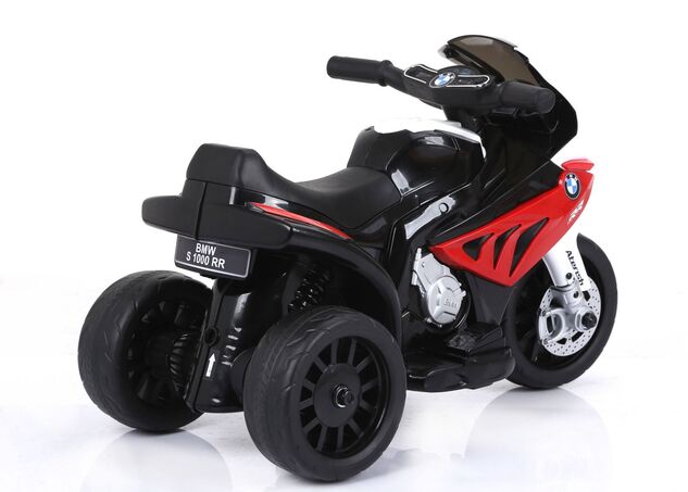 BMW S 1000 RR Elektromotorrad für Kinder, batteriebetrieben, 3 Räder, lizenziert, 1 Motor, 6 V