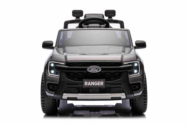 Electric Ride-on car FORD 707 12V, Grey, Leather seat, 2.4 GHz remote control, Bluetooth / USB Input