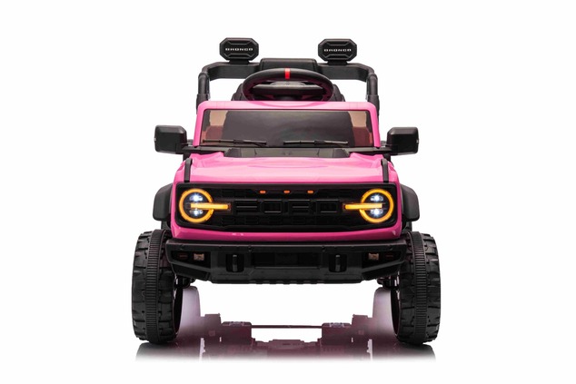Electric Ride-On Car Ford Bronco with Rear-Wheel Drive, Licensed (Single-Seater), Pink, Lithium Batt