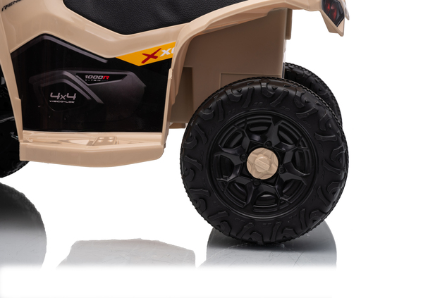 Dětská licencovaná elektrická mini čtyřkolka 25 W | Can-Am Renegade RS | Lithiový akumulátor 7,2 V | Khaki