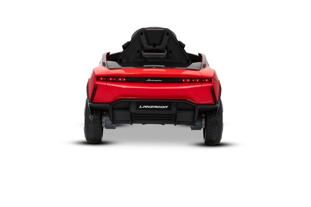 Electric Ride-on Car Lamborghini Lanzador 12V with rear-wheel drive, licensed (Single seater), red, 