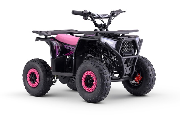 Kids Electric Mini Quad 800W | Beneo Motors Escape Pink | Ages 4+ | 3-Speed Limiter