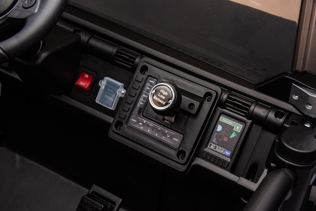 Electric Ride-on car Toyota FJ Cruiser XXL with 4x4 drive, licensed (Two-seater), black, Portable li