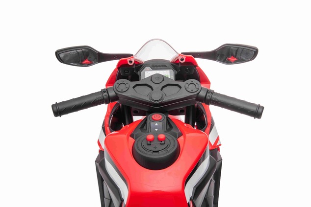 Electric Motorbike HONDA CBR 1000RR, Licensed, 12V battery, Leatherette seat, Plastic wheels, 30W En