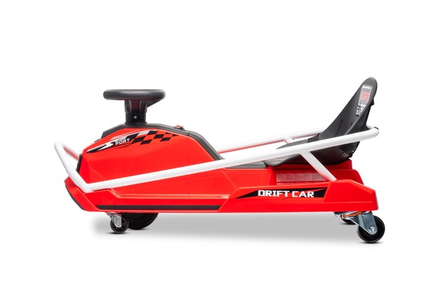 Drift kart elettrico Beneo Motors 24V, Rosso, Motore brushless 300 W, Batteria al litio, Modalità dr