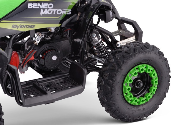 Mini quad à essence 50 cm³ | Beneo Motors Adventure | Pour enfants de 4 à 8 ans | Limiteur de vitess