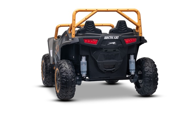 Electric Ride-on buggy Artic CAT XXL 4x4 24V, gray, two-seater, Soft EVA wheels, Powerful engines, L