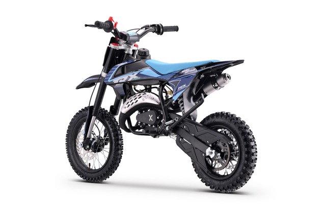 Electric Dirt Bike for Children Beneo Motors Cross TRX Blue - 60cc