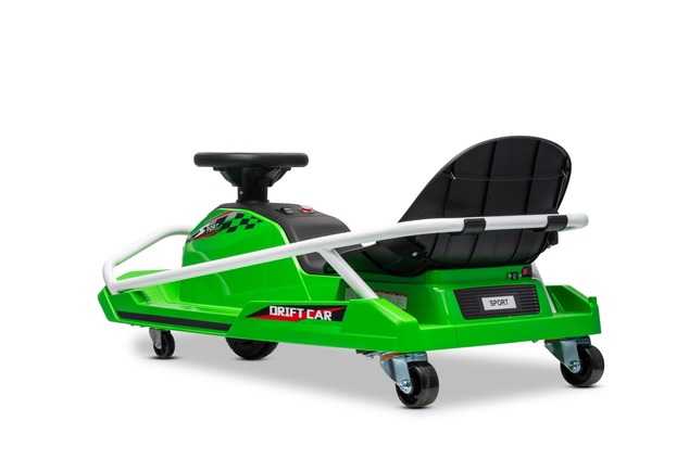 Drift kart elettrico 24V | Beneo Motors | Verde | Motore brushless 300 W | Batteria al litio | Modal