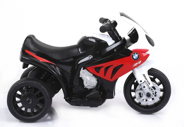 BMW S 1000 RR Elektromotorrad für Kinder, batteriebetrieben, 3 Räder, lizenziert, 1 Motor, 6 V