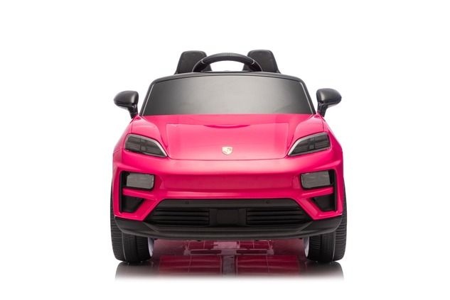 Electric Ride-on car Porsche Macan 12V Licensed with rear-wheel drive (Single seat), pink, Lithium b