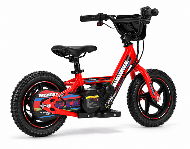 Elektrické odrážedlo | Beneo Motors RIRIBIKE RTX3 | Červené | 24 V | Motor 100 W | 12" kola