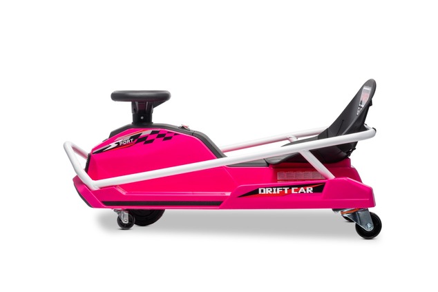 Drift kart elettrico 24V | Beneo Motors | Rosa | Motore brushless 300 W | Batteria al litio | Modali