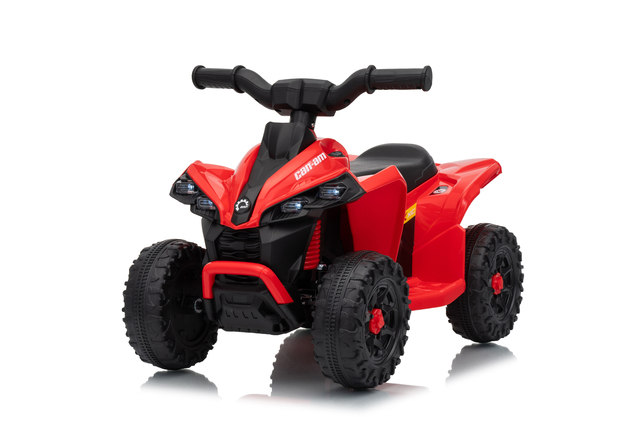Licencovaná dětská elektrická mini čtyřkolka 25 W | Can-Am Renegade | Lithiový akumulátor 7,2 V | Červená
