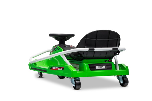 Drift kart elettrico 24V | Beneo Motors | Verde | Motore brushless 300 W | Batteria al litio | Modal